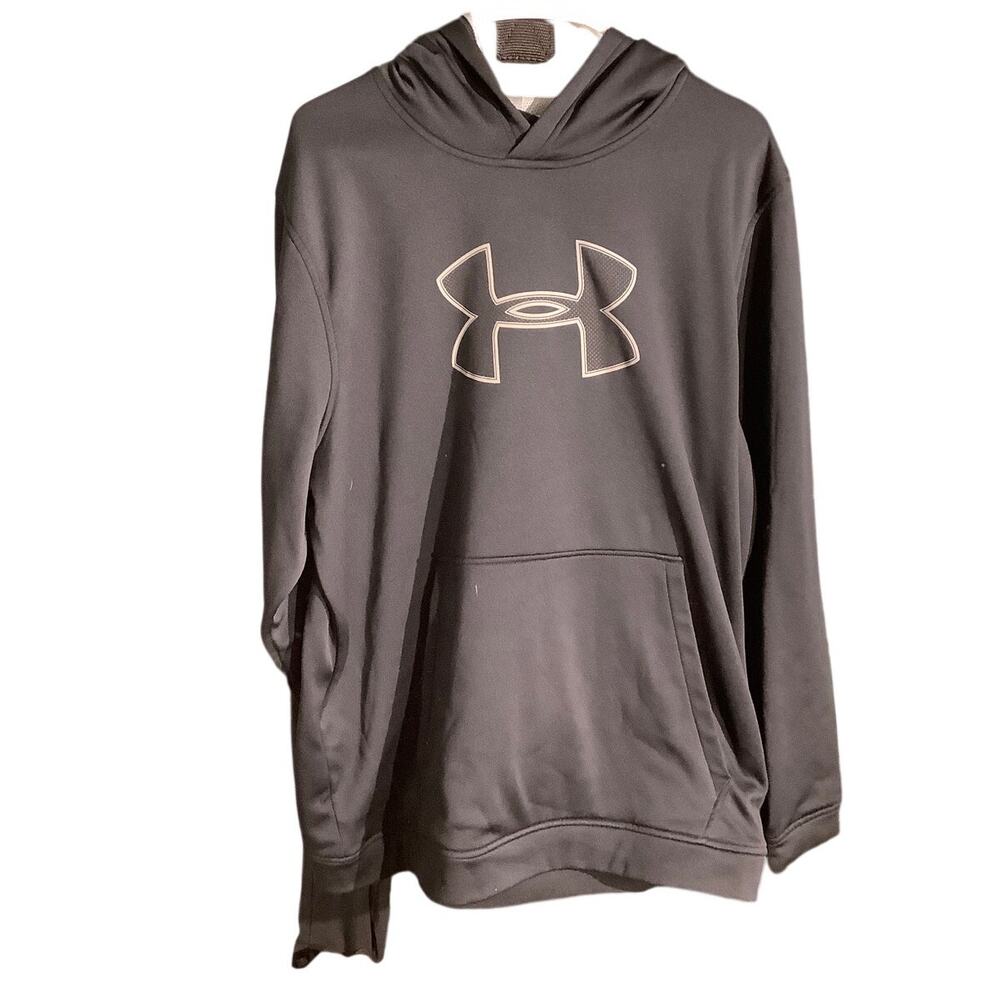 Under Armour Black ColdGear Hoodie Men’s XXL — Athletic, Training, Outdoor